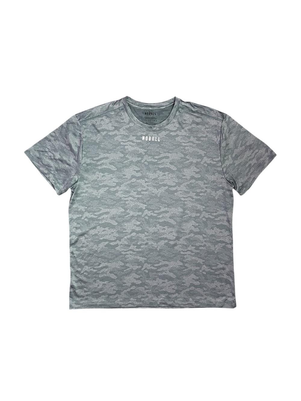 NOBULL Camo Performance Workout Tee Grey Men’s XL